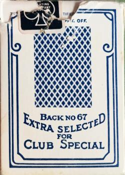 Bee No. 92 - 1984 by The US Playing Card Co – tuck box back