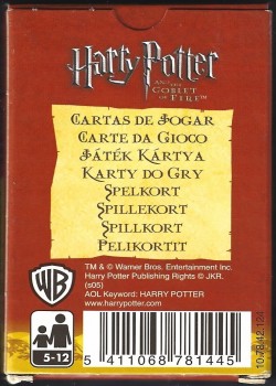 Harry Potter And The Goblet Of Fire back