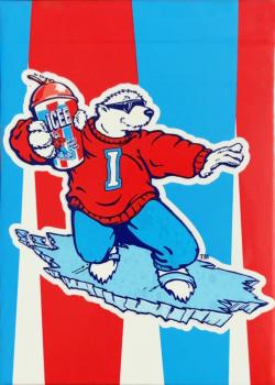 Icee™ Bear Official Frozen Silver Prism Gilded Thumbnail