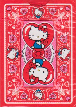 Hello Kitty 50Th Anniversary No Seal [Bicycle] by USPCC – tuck box back