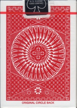 Tally-Ho Circle Back Red by USPCC – tuck box back