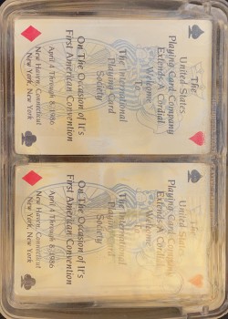 Rider Back Gilded 2 Deck Set (Silver & Gold) [Bicycle] by USPCC – tuck box back