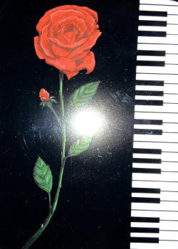 Rose Piano Collector Pair Thumbnail