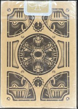 Steampunk Bronze (Non-Embossed Tuck) [Bicycle] by USPCC – tuck box back