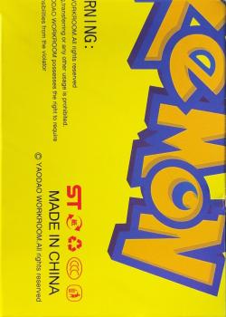 Pokémon Pal City by YAODAO WORKROOM – tuck box back