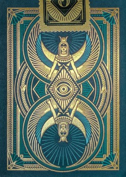 Osiris by Steve Minty Playing Cards – tuck box back