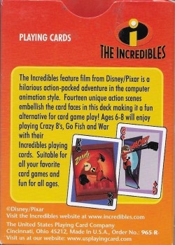 Incredibles, The back
