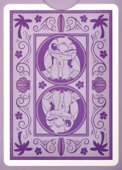 Disney Stitch (Bicycle) by The United States Playing Card Company – tuck box back