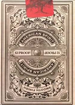 52 Proof Whiskey [Bicycle] by Ellusionist – tuck box back