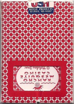 Rancho Mesquite Casino [Hoyle] by Rancho Mesquite Casino – tuck box back