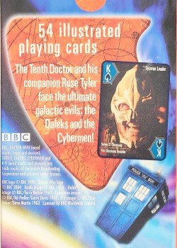 Doctor Who Series 2 by Cartamundi – tuck box back