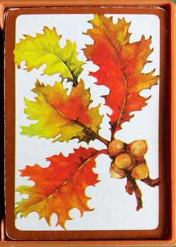 Hallmark Autumn Leaves Brown Thumbnail