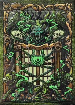 Cerberus the Hellhound Glowing Playing Cards Thumbnail