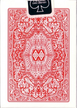 Arrco Black Seal (Erlanger) Red by USPCC – tuck box back