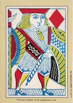 Highlanders 1864 Poker Cards Replica by Artisan Tarot – tuck box back