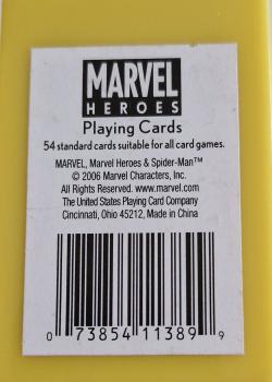 Marvel Heroes Wolverine by USPCC – tuck box back