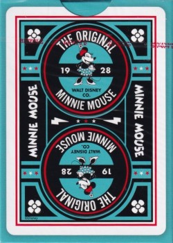 Disney Classic Minnie Mouse [Bicycle] by USPCC – tuck box back