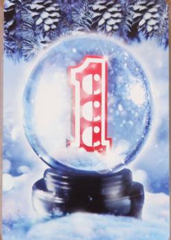 RED ONE WITH CCC IN A SNOW GLOBE Front Thumbnail Image