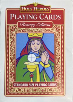 Holy Heroes Rosary Edition [Red] - Deck Front