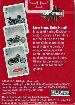 Harley Davidson 2003 Red by Harley-Davidson – tuck box back