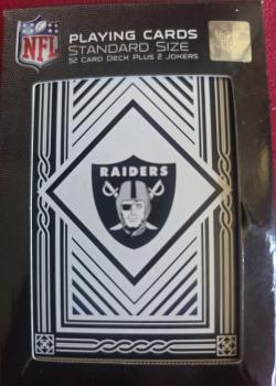 Raiders NFL Licensed Playing Cards Thumbnail