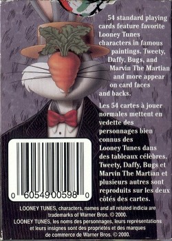 Masterpiece Looney Tunes by Warner Bros – tuck box back