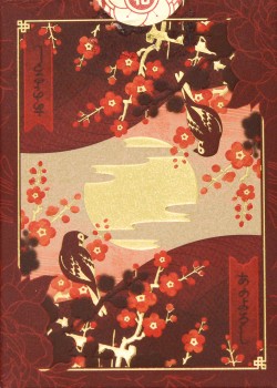 Hana Gold by Steve Minty Playing Cards – tuck box back