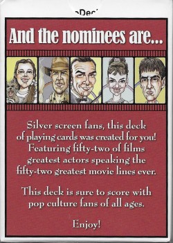Hooray For Hollywood by Parody Productions – tuck box back