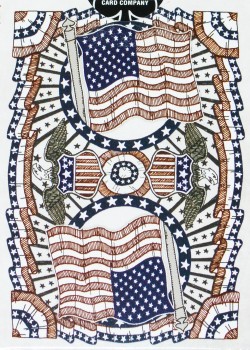 American Flag [Bicycle] by USPCC – tuck box back