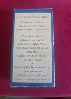 Tarot Classic – tuck box back