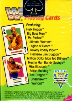 Wwf World Wrestling Federation by Titan Sports – tuck box back