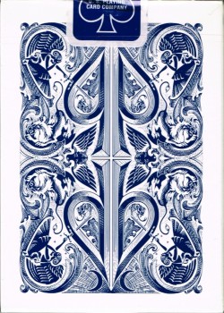 Split Spades Lions Blue by David Blaine – tuck box back