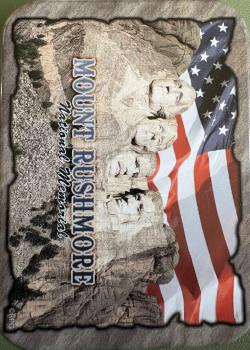 MOUNT RUSHMORE WITH FLAG METAL BOX Thumbnail