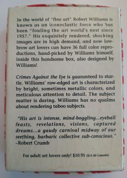 Crime against the eye – tuck box back