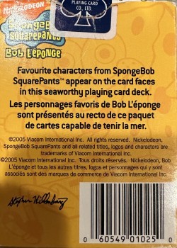 Spongebob Squarepants back
