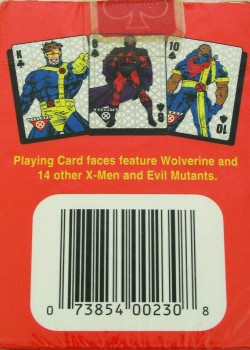 X-Men by Marvel – tuck box back