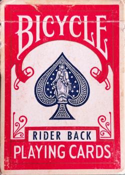 Bicycle Rider Back Red - 1979 Thumbnail