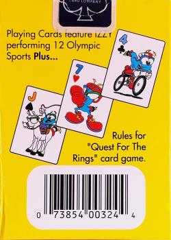 Izzy (Atlanta 1996) by Atlanta Olympic Committee – tuck box back