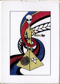 Alien Deck, The by EBE Enterprises – tuck box back