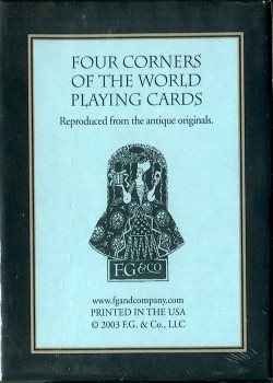 Four Corners Of The World Reproduction by F.G. Co. – tuck box back