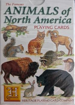 Animals of North America - Heritage Playing Card Company Front Thumbnail Image