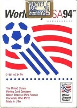 World Cup 94 Usa by USPCC – tuck box back