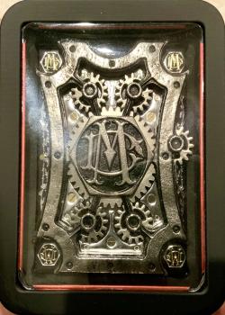 3D Metal And Mechanized Silver/Silver - V1 Front Thumbnail Image