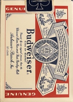 Budweiser by Anheuser-Busch – tuck box back