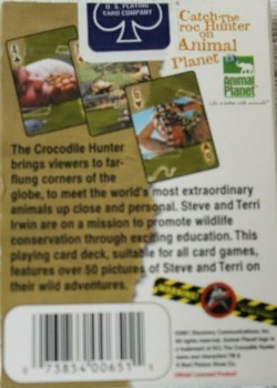 Steve Irwin Crocodile Hunter by Discovery Communications/Animal Planet – tuck box back