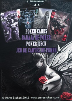 Anne Stokes Dark Hearts [Bicycle] by Anne Stokes – tuck box back