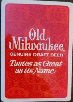 Old Milwaukee  with boarder cards - Deck Front