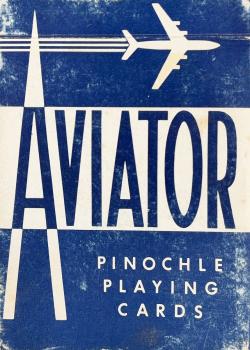Aviator Pinochle Blue Thumbnail