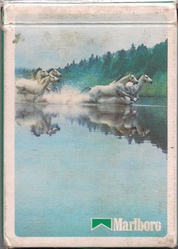 Marlboro (Horses In Water) by Marlboro – tuck box back