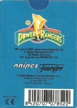 Power Rangers [Fournier] by Fournier – tuck box back
